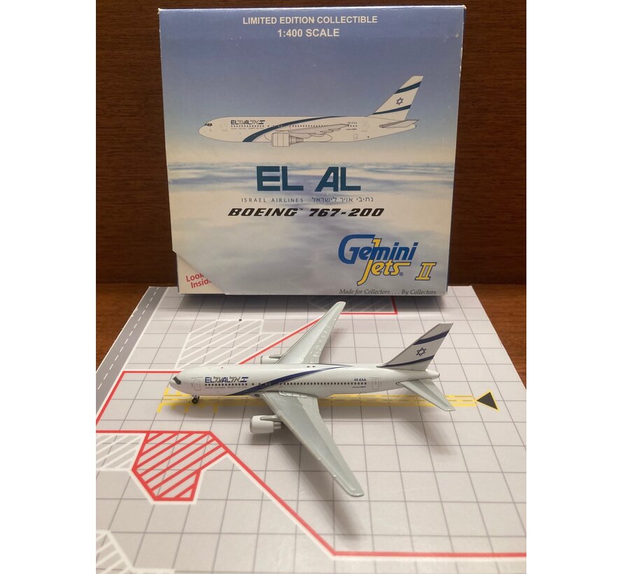 B767-200 EL AL 4X-EAA 1:400**Collection sale