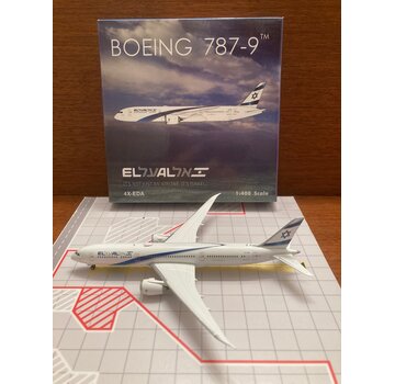 Phoenix Diecast B787-9 Dreamliner ElAl New Livery 4X-EDA 1:400**Discontinued**
