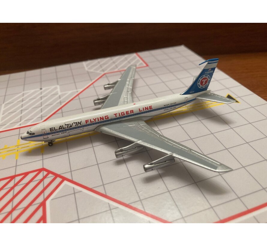 Aeroclassics B707-300 EL AL/Flying Tigers N317F hybrid 1:400**Collection sale