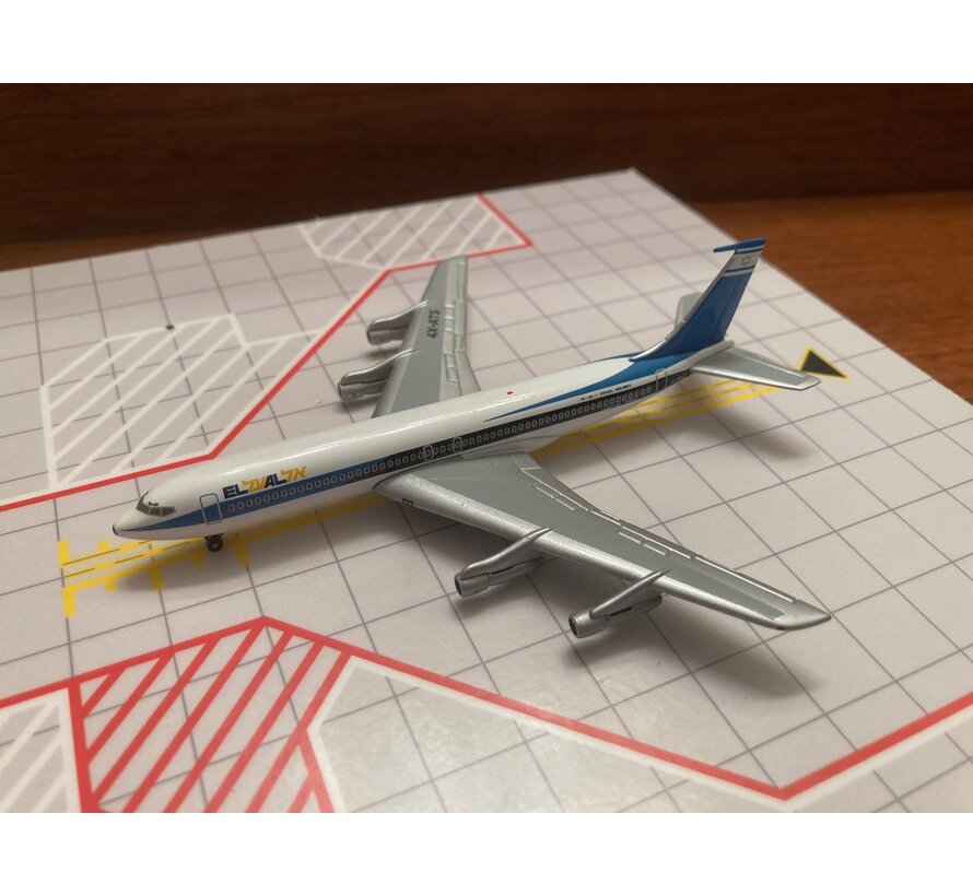 Aeroclassics B707-320B/C ELAL 4X-ATS 1:400 **Collection sale