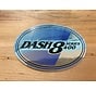 Dash 8 series 400 Oval Silver sticker