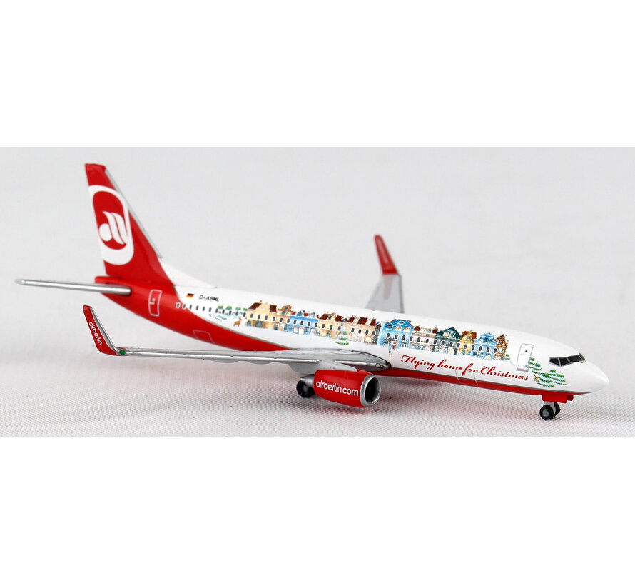 B737-800W Air Berlin D-ABML 'Flying Home For Christmas' 1:500**Collection sale