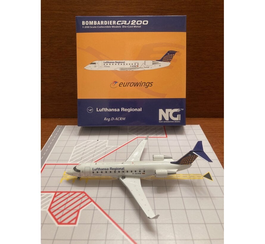 CRJ100 Lufthansa Regional EuroWings D-ACRM 1:200 **Collection sale