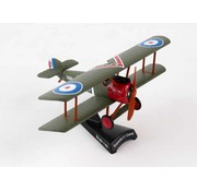 Postage Stamp Models Sopwith Camel RFC Roy Brown 1:63 with stand