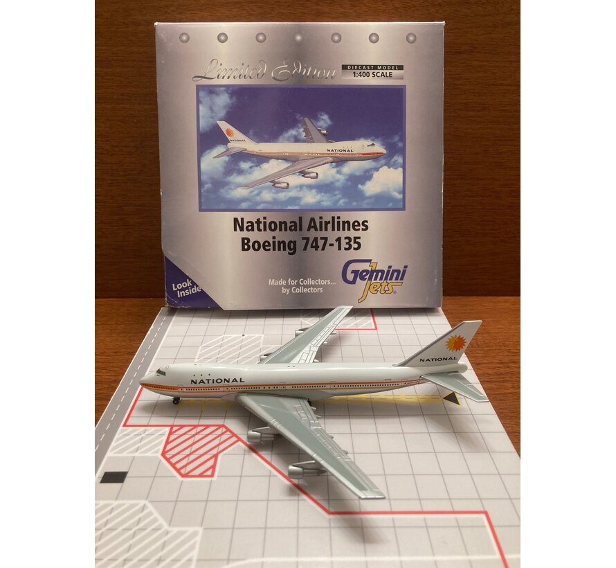 B747-135 National N77772 1:400**Collection sale