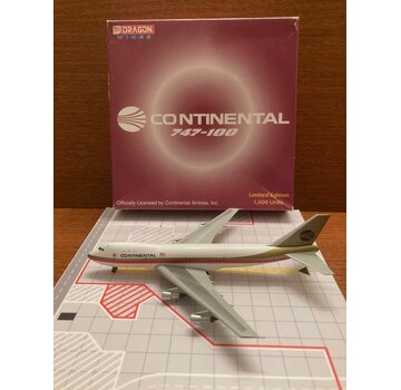 B747-100 Continental N26861 'Black Meatball' 1:400**Collection sale [scuff]