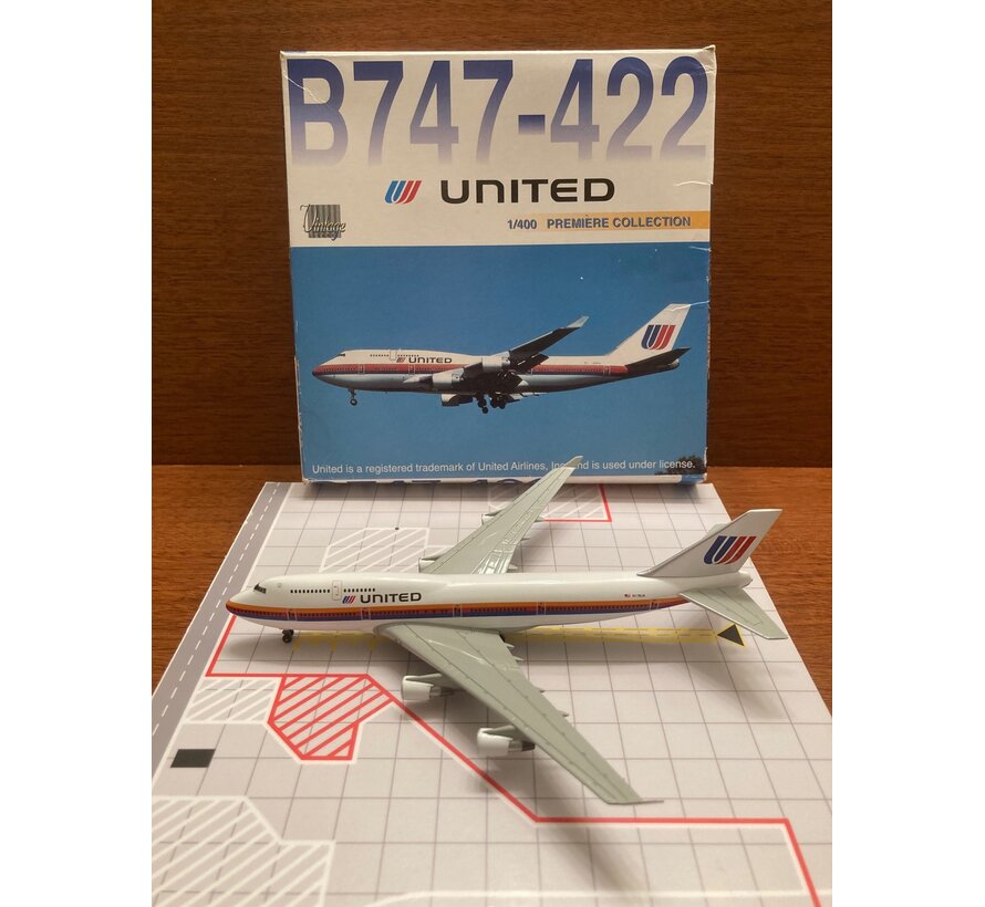 B747-400 United N178UA 'Saul Bass' 1:400**Collection sale