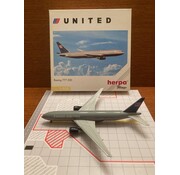Herpa B777-200 United 'Battleship' w/stand 1:400**Collection sale