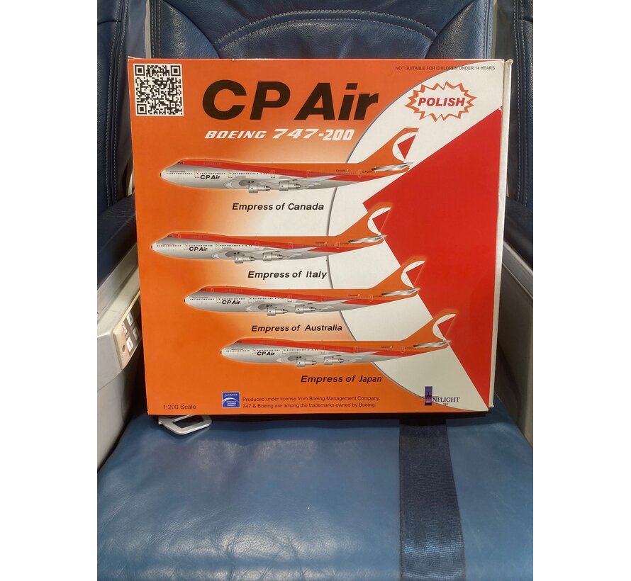 B747-200 CP AIR C-FCRD 'Empress of Australia' 1:200**Collection sale