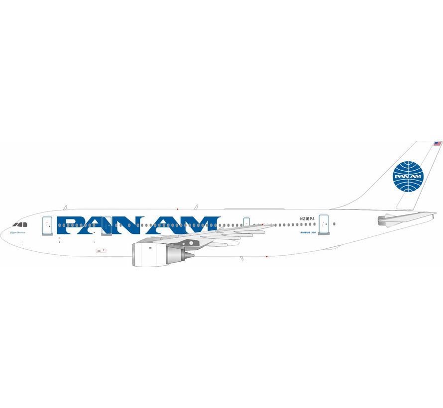 A300B4-203 Pan Am billboard titles N216PA 1:200 +pre-order+