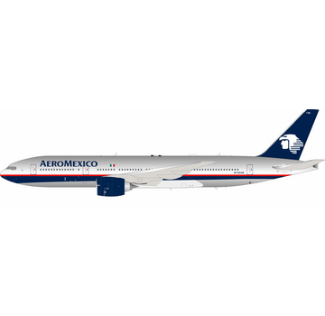 InFlight B777-200ER AeroMexico N746AM 1:200 polished +New Arrival+