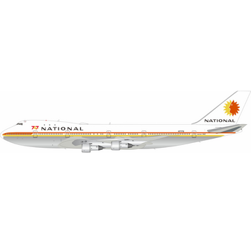InFlight B747-100 National Airlines sun king livery N77772 1:200 +pre-order+