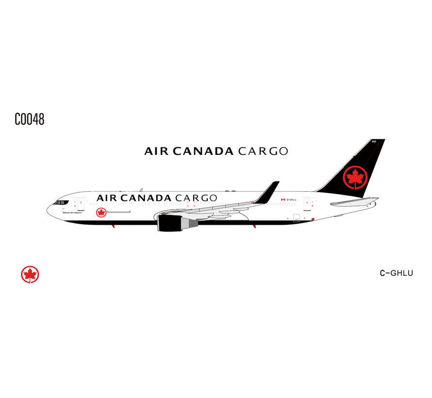 B767-300F Air Canada Cargo 2017 livery C-GHLU 1:400  +pre order+