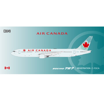 C Models B767-300 Air Canada 2004 Ice Blue livery C-FOCA 1:400  ++pre-order+