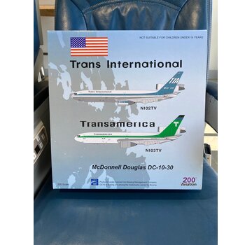AV200 DC10-30 Transamerica N103TV 1:200 **Collection sale