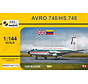 Mark 1 HS.748 'The Budgie' (Dan-Air Skyways, Chieftain Airways, Aeropostal Venezuela) 1:144