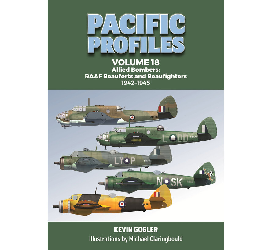 Pacific Profiles: Volume 18: Allied Bombers: RAAF Beauforts and Beaufighters: 1942-1945 softcover  +New Arrival+