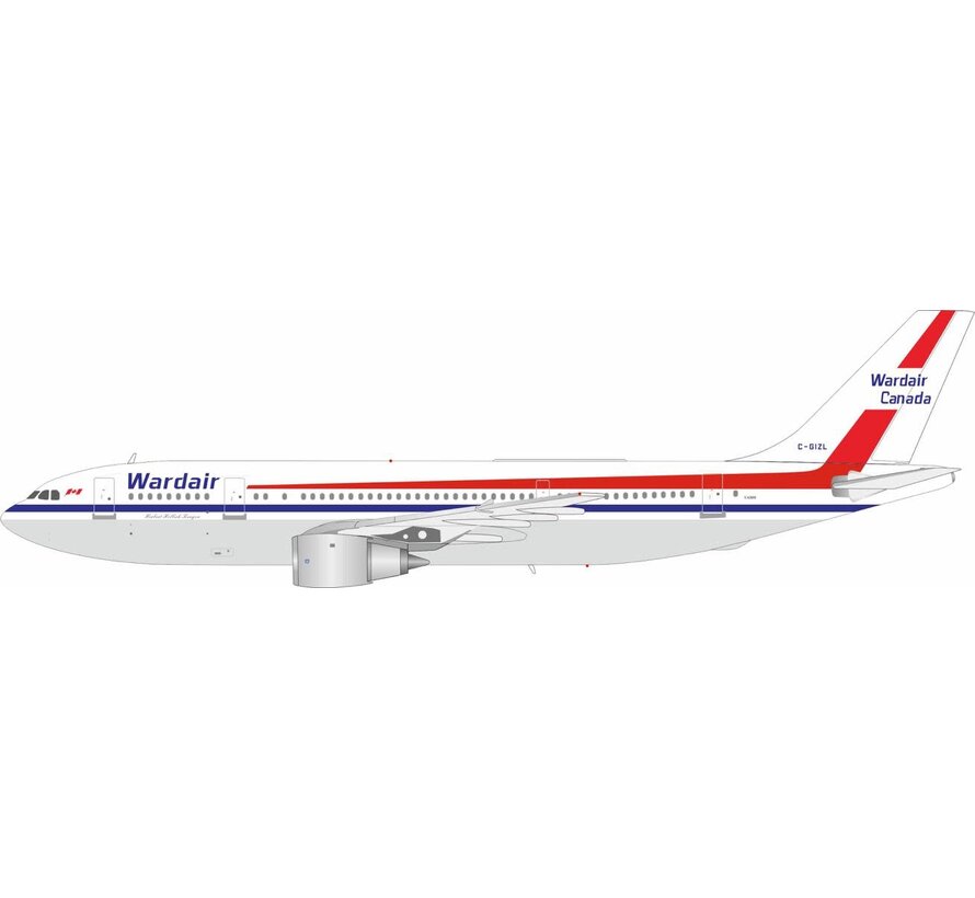 A300B4-203 Wardair Canada C-GIZL 1:200