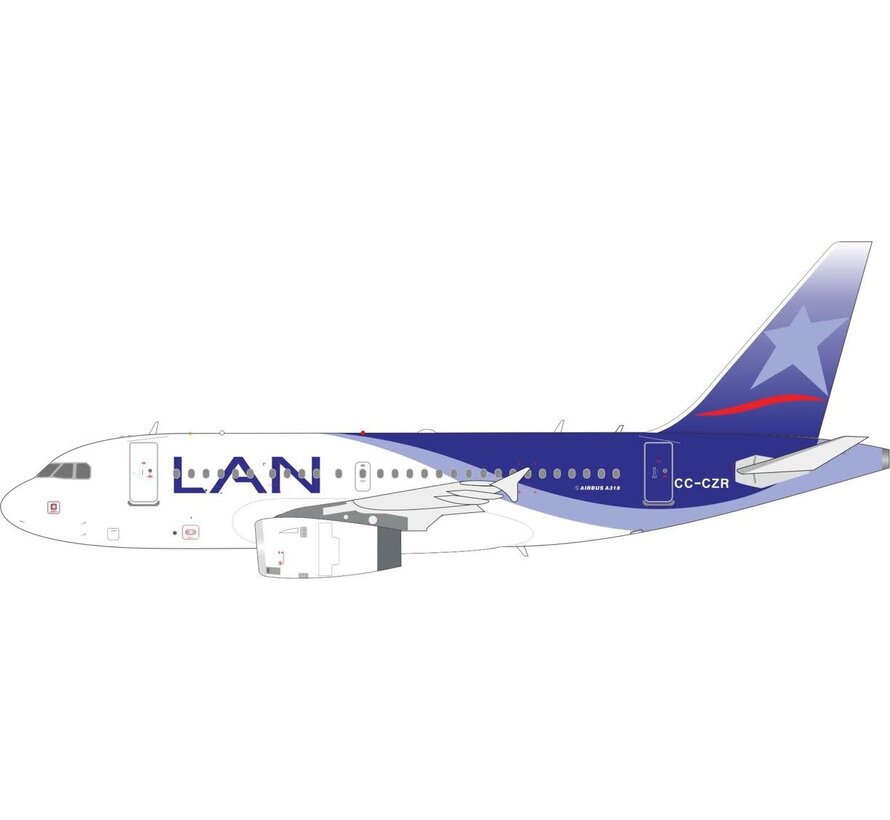 A318 LAN Airlines final livery CC-CZR 1:200 +pre-order+