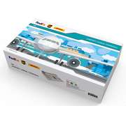 JC Wings Airport Cargo Terminal Display Case with Apron 1:400 +New Product+  +PRE-ORDER+