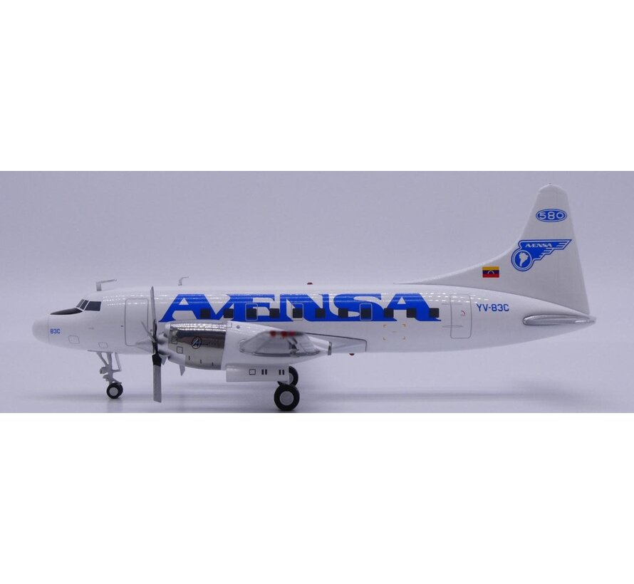 Convair CV580 AVENSA YV-83C 1:200 with stand +PRE-ORDER+