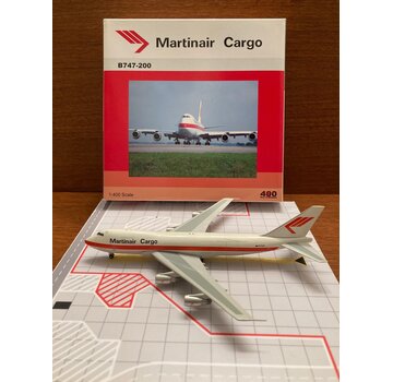 bigbird B747-200FSCD Martinair Cargo PH-MCN 'Prins Bornhard Junior' 1:400**Collection sale