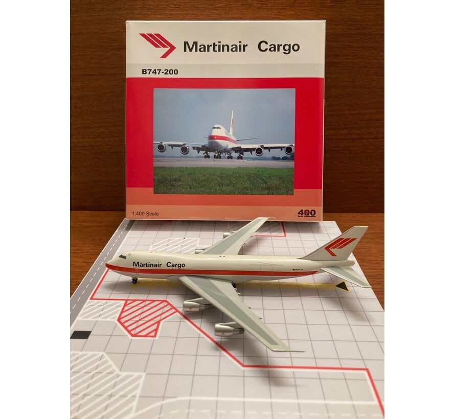 B747-200FSCD Martinair Cargo PH-MCN 'Prins Bornhard Junior' 1:400**Collection sale
