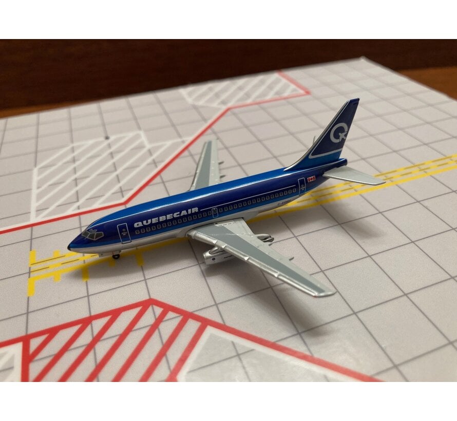 B737-200 Quebecair C-GQBH silver belly 1:400**Collection sale