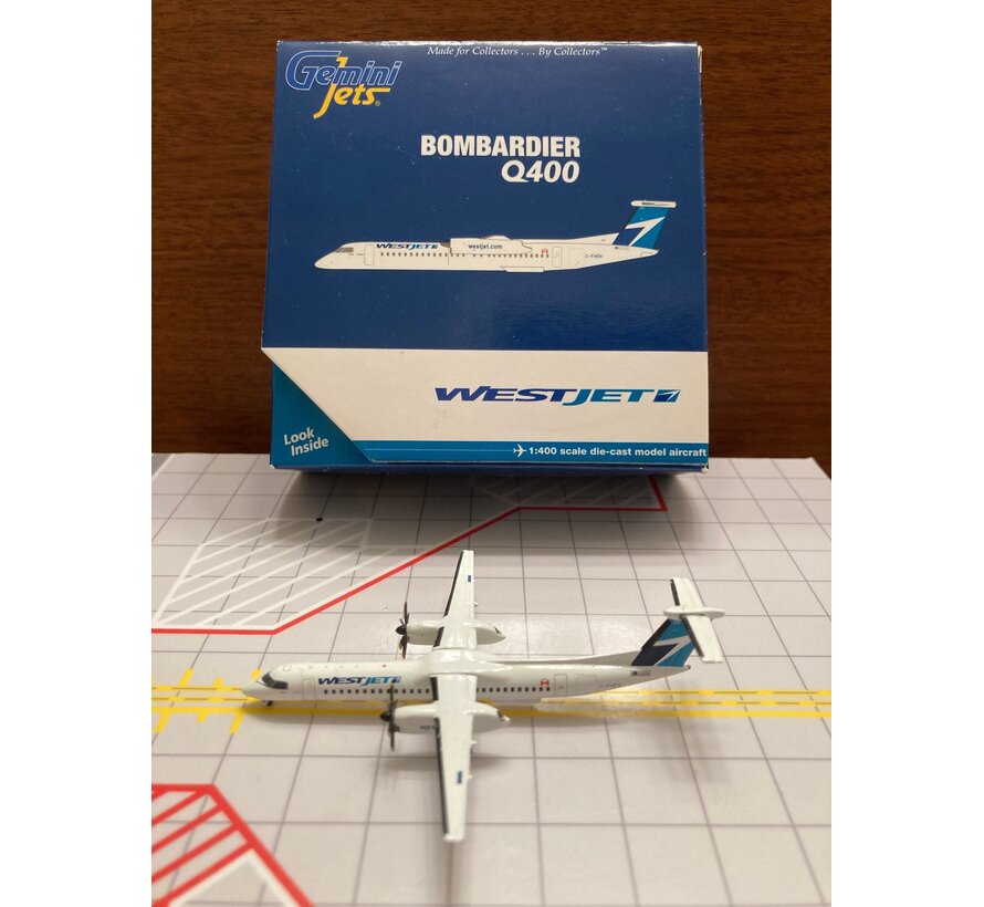 DASH8 Q400 Westjet Encore C-FHEN older colours 1:400**Collection sale