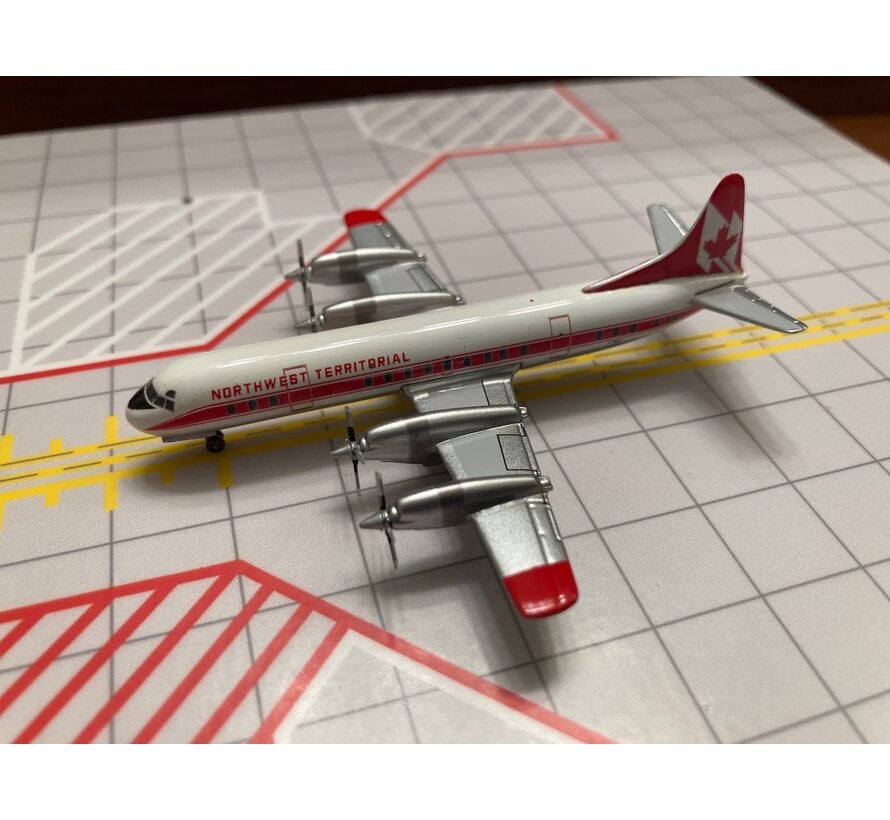 L-188 Electra Northwest Territorial C-FNWY earlier livery 1:400**Collection sale