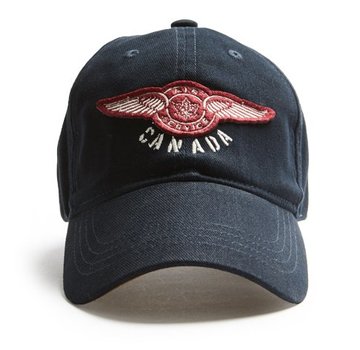 Red Canoe Brands Cap Canada Air Service Navy