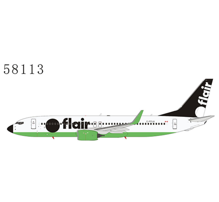 B737-800W Flair Airlines 2019 livery C-FFLA 1:400 **Collection sale