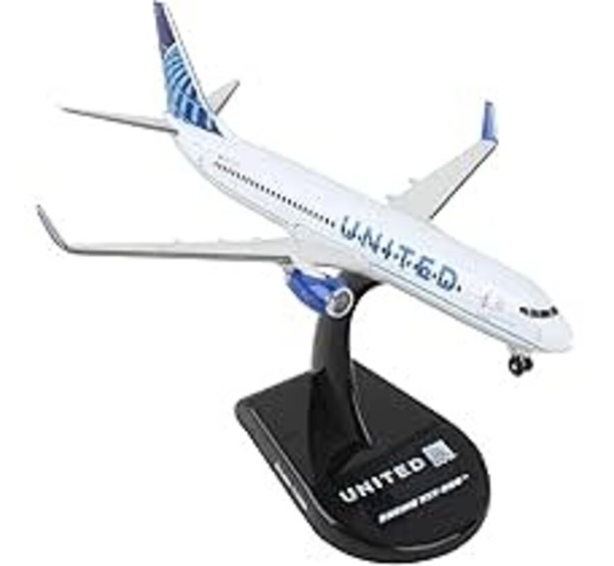 B737-800W United 2019 eco blue Livery 1:300