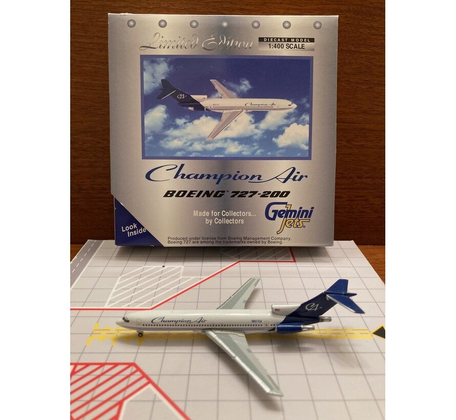 B727-200 Champion Air N697CA 1:400**Collection sale