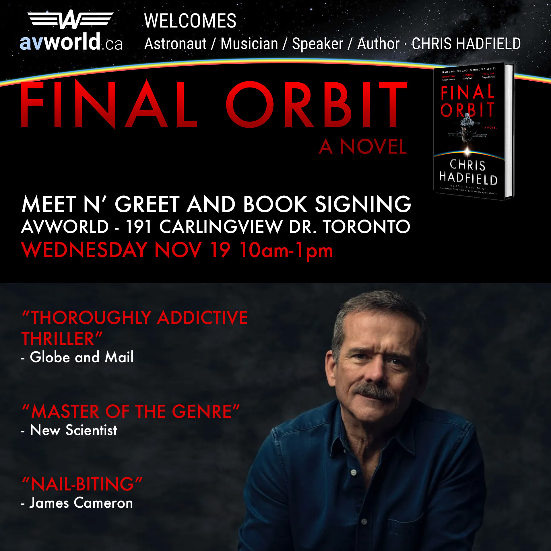 Chris Hadfield Meet n Greet