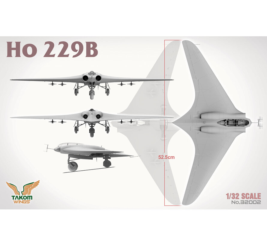 TAKOM Ho229B Two-seater 1:32 New 2025
