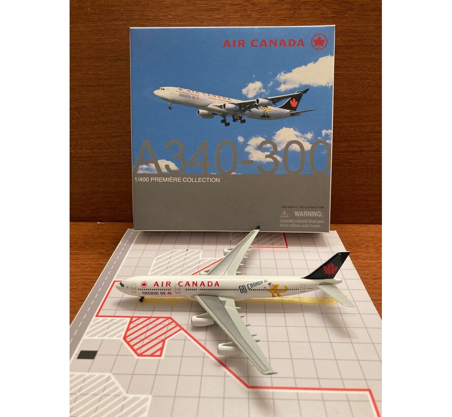 A340-300 AIR CANADA C-FYLD 'Nagano '98' 1:400 **Collection sale
