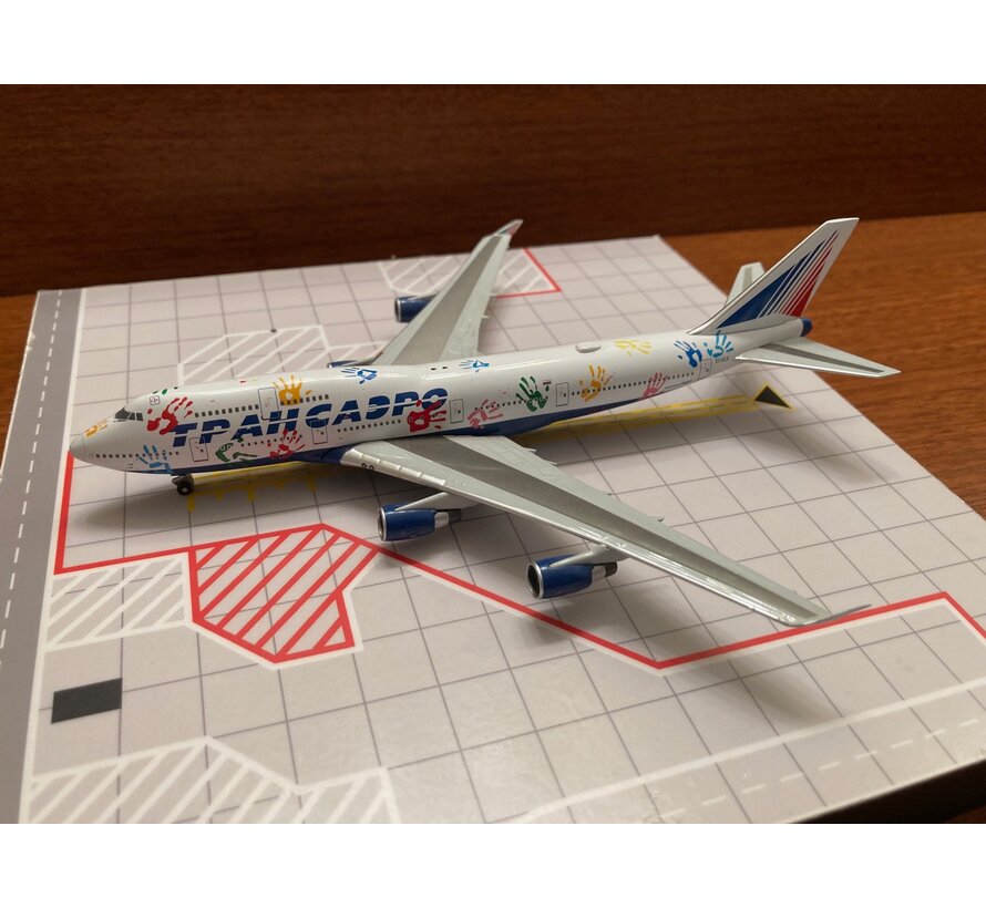 WITTY B747-400 Transaero EI-XLK 'Hands-Flight of Hope' 1:400**Collection sale