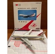 bigbird B747-200 Korean HL7410 old colours 1:400**Collection sale [lightly toned]