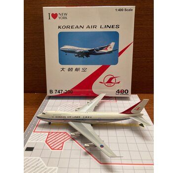 bigbird B747-200 Korean HL7410 old colours 1:400**Collection sale [lightly toned]