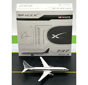JC Wings B737-800 SpaceX N154TS With Antenna 1:400 +New Arrival+