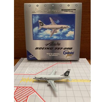 Gemini Jets B737-200 Alaska N730AS 1:400**Collection sale