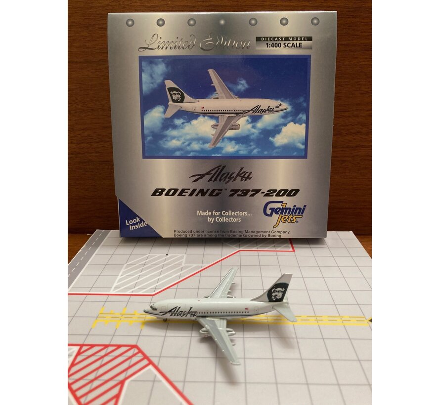 B737-200 Alaska N730AS 1:400**Collection sale