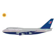 Gemini Jets B747SP United Airlines battleship grey livery N145UA 1:200 flaps down *Pre-Order