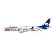 Gemini Jets B737-9 MAX Aeromexico white Kukulcán livery XA-GQS 1:400  *Pre-Order