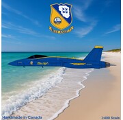 3D Design Deck FA-18A Hornet Blue Angels 1:400 (Exchangable Tails) +Pre-order+