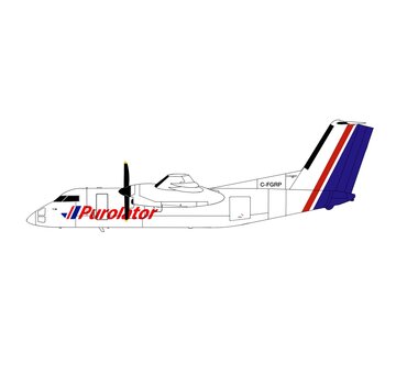 3D Design Deck dash-8-100PF Purolator C-FGRP 1:400 +pre-order+