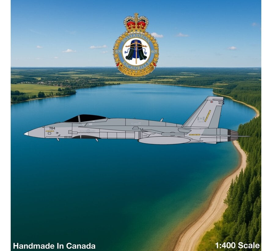 CF188A Hornet 409 Squadron RCAF 188784 1:400 with tanks +pre-order+