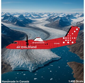 3D Design Deck dash-8-200 Air Greenland OY-GRH 1:400 +New Arrival+