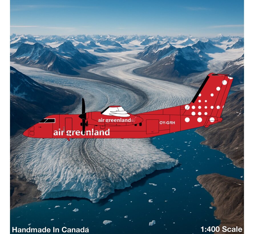 dash-8-100 Air Greenland OY-GRH 1:400 +pre-order+